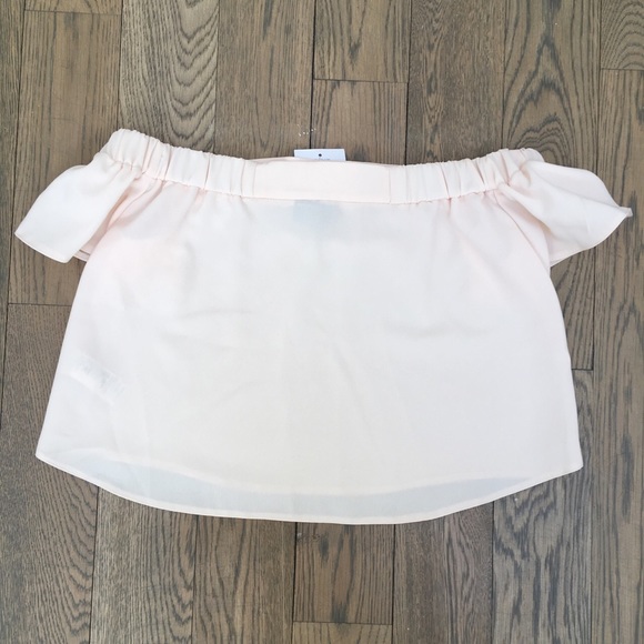 Topshop petite off the shoulder blouse - Picture 3 of 4